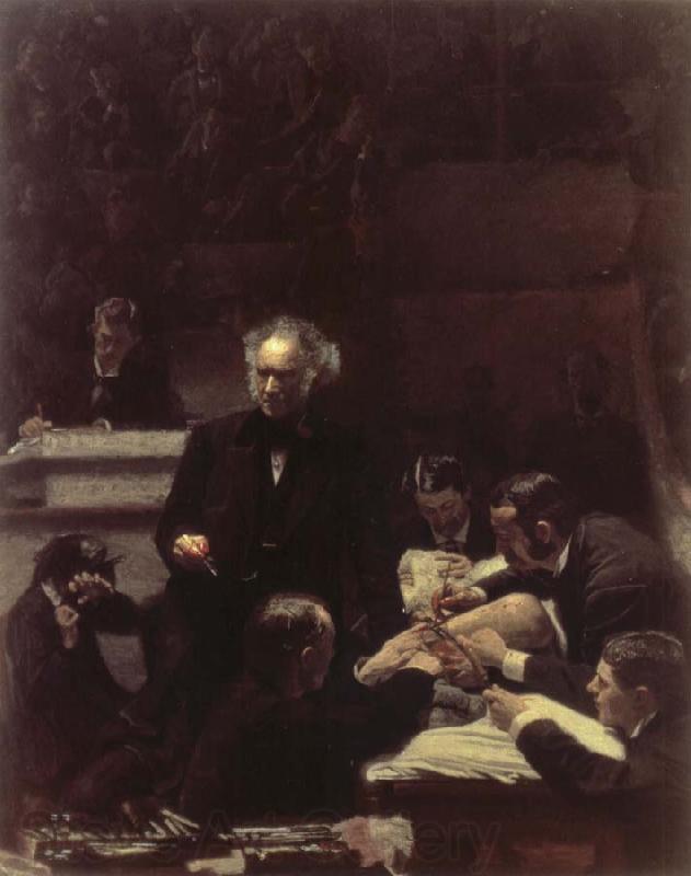 Thomas Eakins The clinic of dr. Majorities Germany oil painting art